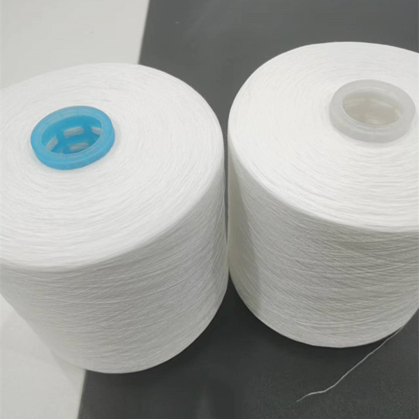 45/2 100% Polyester Spun Sewing Yarn With Dyeing Tube White , Black ,Colors