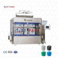 Máquina de enchimento automática 5-30Kg do óleo para a linha de embalagem líquida química dos galões do tambor