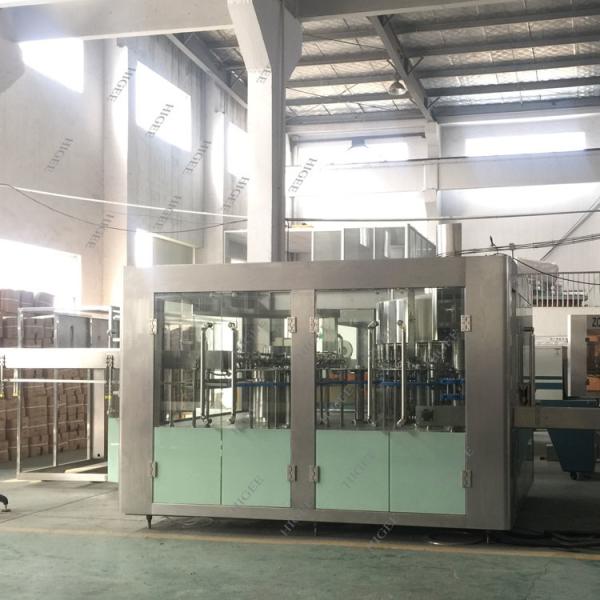 Pure Water Processing Mineral Water Bottle Filling Machine 8 Capping Heads