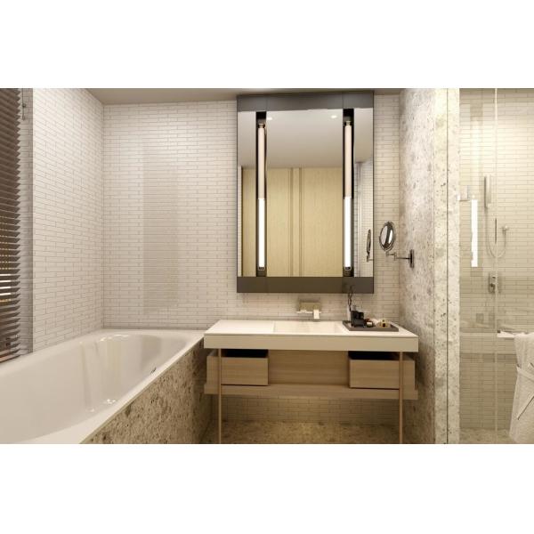 Grand Hyatt Luxury Hotel Furniture Plywood Panel Decorates Top Suites With Large Space