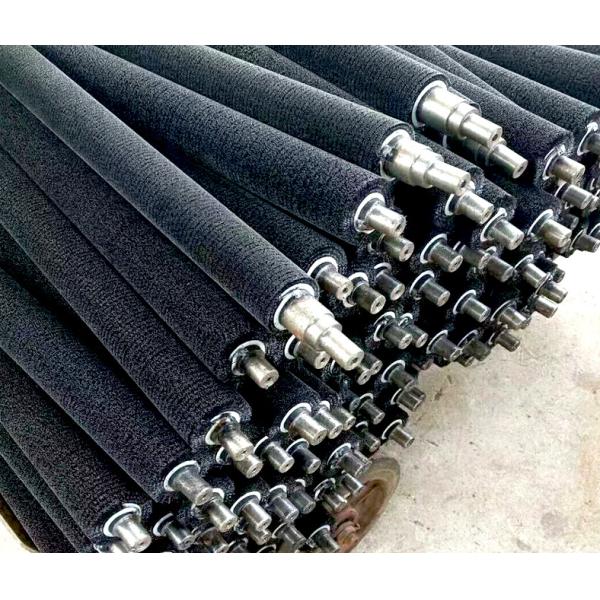 Нилоновая проволока роликовая щетка с валом рукава чистка щетка роликовая