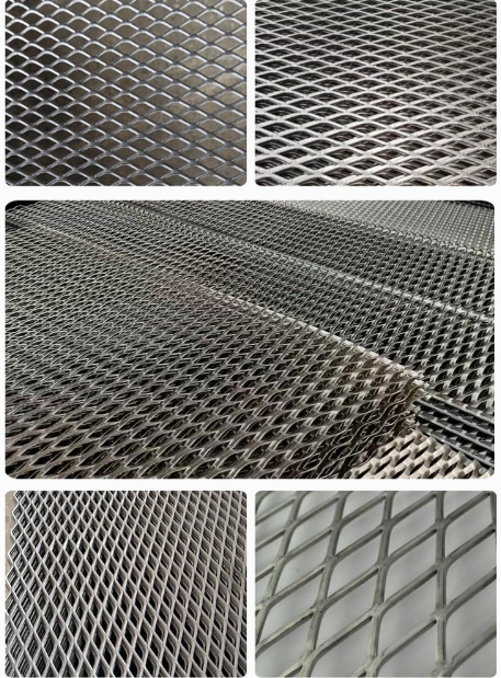 Expanded Metal Mesh Durable and Ventilated for Flooring and Safety Applications