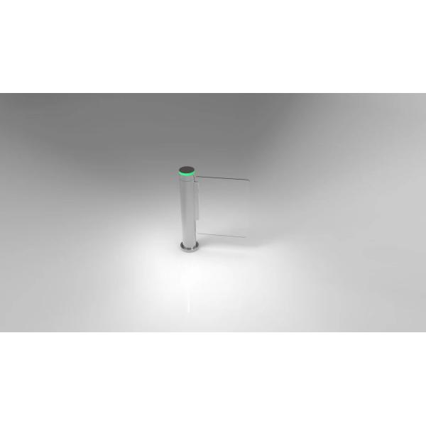 Customized Swing Barrier Turnstile , Secure Electronic RFID Turnstile Gate