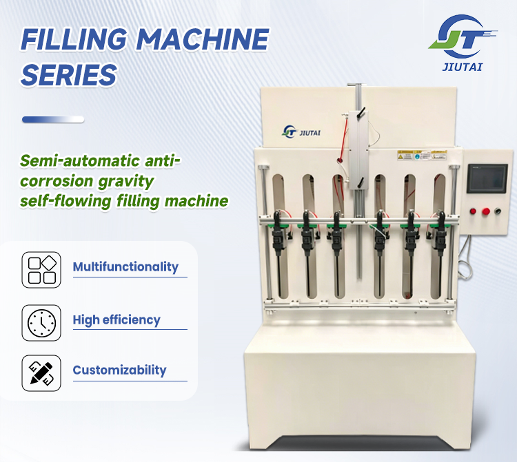 Laundry Detergent Household Cleaning Liquid Filling Machine Sem Auto Anti Corrosion Gravity Type