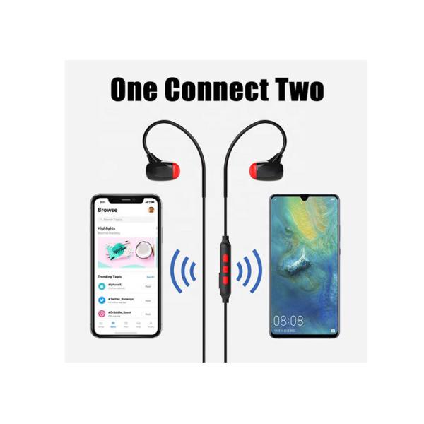 Sweatproof Athletic Bluetooth Earbuds 10M Transmission Distance 120mAh