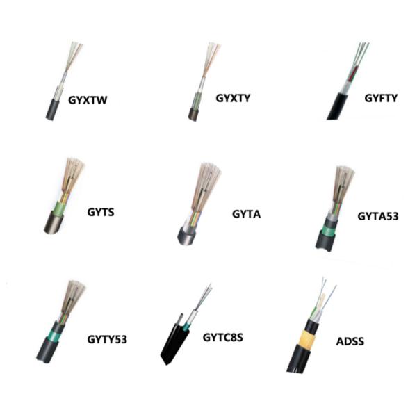 12 Core  Sm/mm Underground Fiber Optic Cable G657A