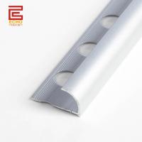 Alumínio Anodizado Prata Trim de Esquina Exterior