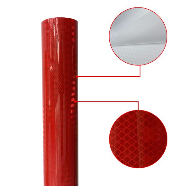 ASTM D4956 Type II Red Engineer Grade EGP Reflective Material for Stop Road Signs