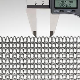 Rolled 4x8 steel Galvanized Diamond Mesh Wire Conveyor Belts For Biscuit Baking