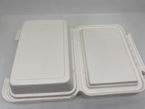 9x6 recipientes para viagem biodegradáveis renováveis da polegada 39g