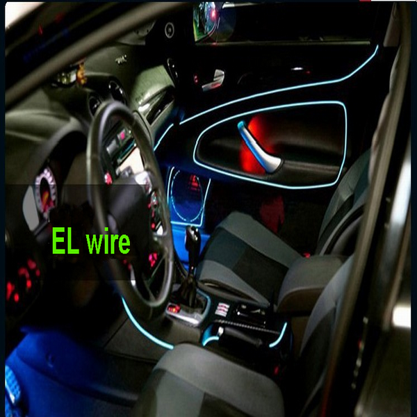 long lifetime el wire/ neon wire/ glow wire for car decoration