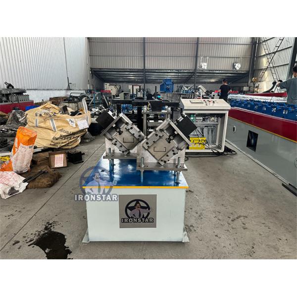 “2 In 1 6 Inch C Stud & U Track Roll Forming Machine PLC Quick Size Change C Purlin U Wall Track Cold Roll Former Galvanized PPGI Light Gauge Steel Framing Making Equipment For America ”