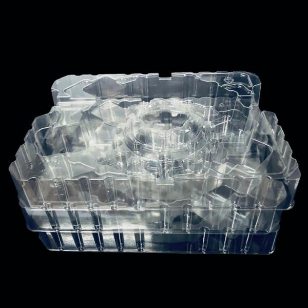 Embalagem PET transparente em plástico Blister Tray para rolamentos Componentes de hardware SH-0026