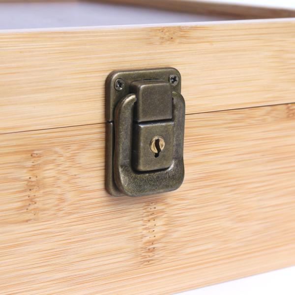 Handmade Timber Jewelry Box 100% Bamboo Storage Box Wooden Watch Box