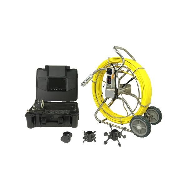 360 Degree Camera Pipe Inspection Camera With 20m To 100m Fiber Glass Cable