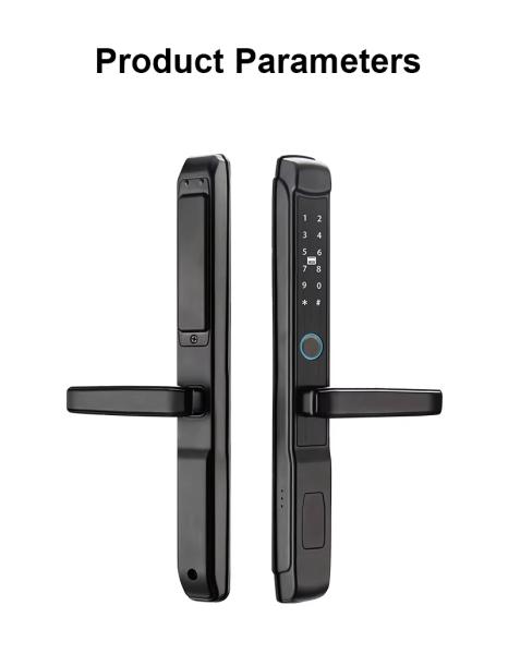 指紋 壊れた橋 アルミニウム 防水 スマート指紋 ドアロック スライディング ドアとスイング ドア
