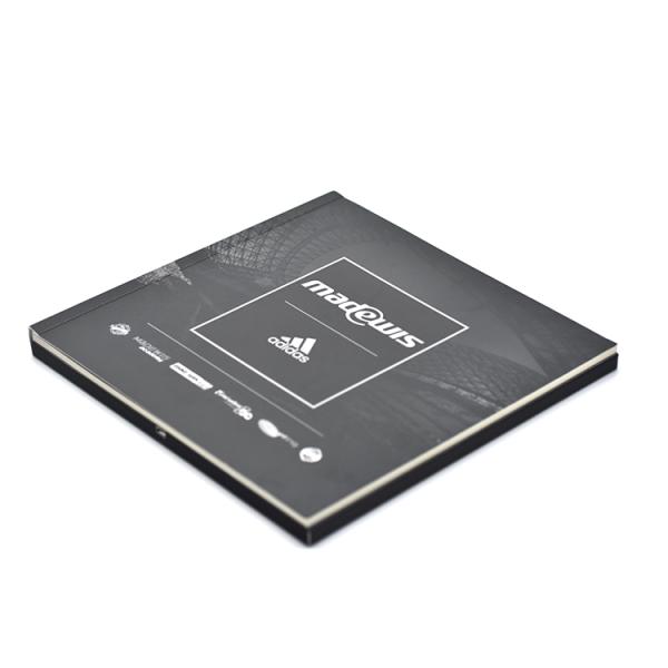 Сложенный печатающ книгу LCD видео- с карманом для выходить сертификат вышед на рынок на рынок FCC CE ROHS