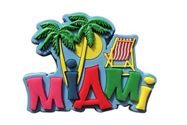 Small Size Custom Rubber Magnets , Beautiful 3D Fridge Magnets SGS Compliant