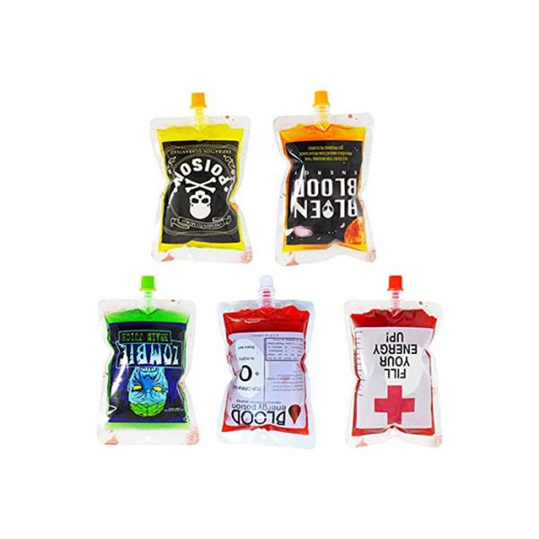 FDA Stand Up Food Package Leak Proof Liquid Spout Pouch