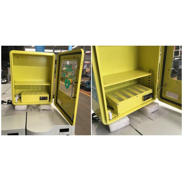 Водоустойчивые шкафы дефибриллятора АЭД, на открытом воздухе хэатед шкаф дефибриллятора