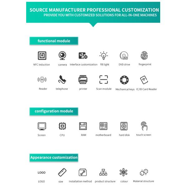 Outdoor Industrial Touch Screen Display IP65 IP67 IP68 Waterproof