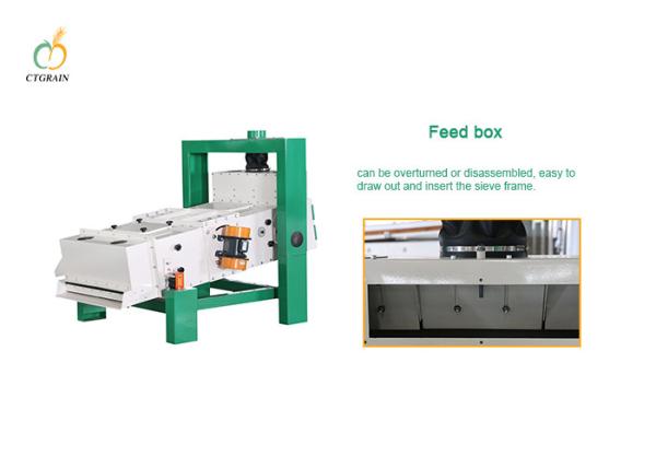 Wheat Flour Mill Vibro Separator 75t/h Grain Cleaning Equipment