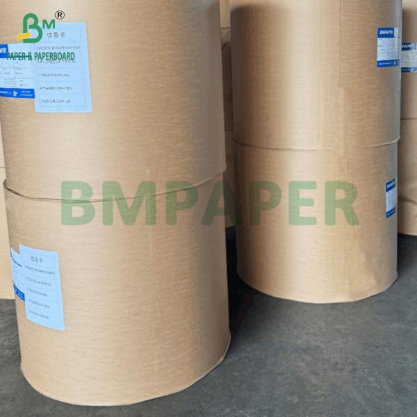 75gm Sack Kraft Paper pour sacs à provisions Manche 491mm Haute résistance à la traction