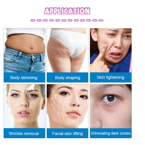 Machine de levage du visage non chirurgicale 120VA noire