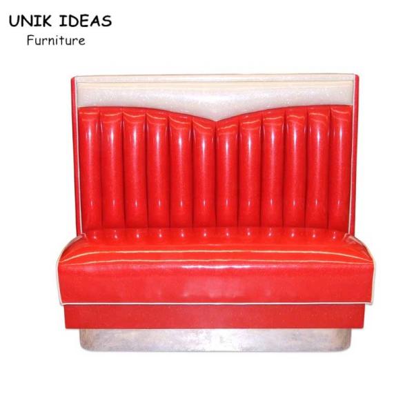 Café retro Sofa Set Restaurant Dining Booth do estilo dos anos 50 americanos antienvelhecimento