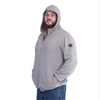 Hoodie alto do pulôver do Hoodie NFPA70E franco da prova de fogo de CFR 7.5oz