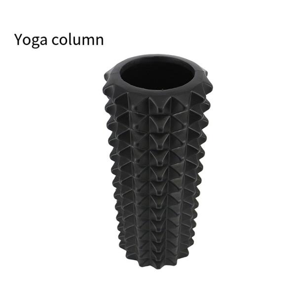 Black Customized High Density Customized Eva Hollow Foam Rollers Bodybuilding