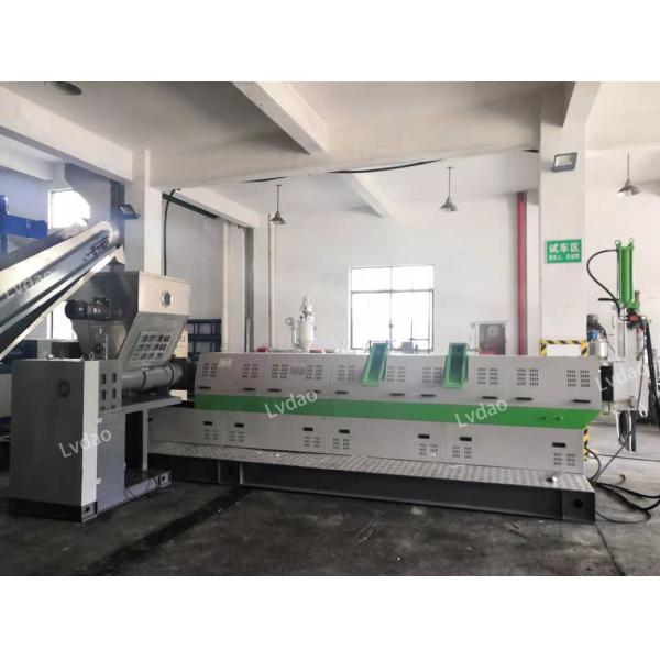 LDS Series Film Side Feeder Recycling Line Plastic Granulating Machine