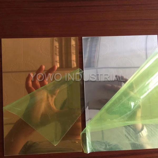 Blue Protection Film 0.3mm 6061 Mirror Finish Aluminum Sheet