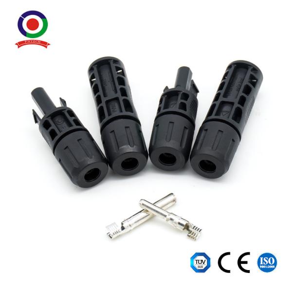 Solar Cable Connector with Copper Tin Plated Contacts IP67 Dustproof and Quick Installation for Solar Energy Systems