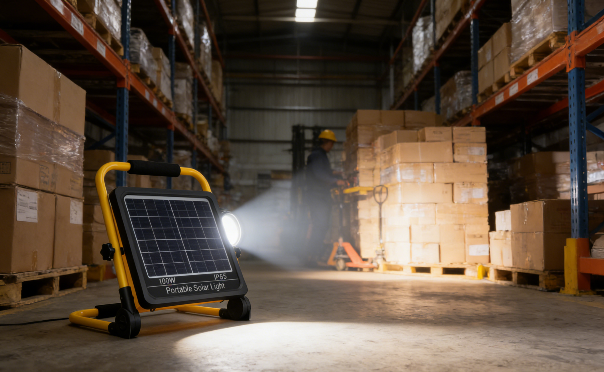 IP65 Waterproof Solar Flood Light Portable For Out Door or Indoor High Brightness