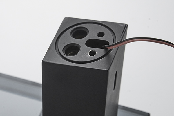 Polished Chrome LED Bathroom Sink Faucet ROVATE Waterfall Glass Spout