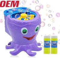 Nuby Bath Octopus Machine à bulles Fabriqué Fabricant de bulles automatique avec 2 solutions OEM souffleur de bulles pour enfants