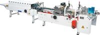 Machine à coller et à plier automatique de boîte de frites en carton