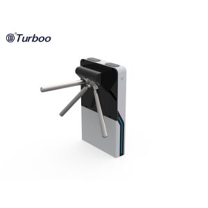 Fully Automatic Pedestrian Access Control Turnstile Gate Cold Rolling Steel With