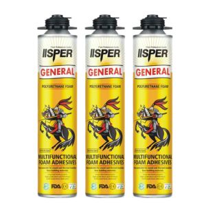 High Density White Concrete Wood Metal Glass PU Foam Sealant