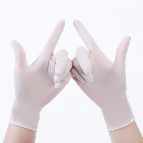 Промываемые медицинские расходные материалы 100% натуральный латекс Проверка безопасности Нитрильные перчатки