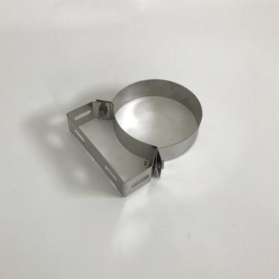 Categoria ajustável do material do suporte SUS430 do jogo ardente de madeira de prata do conduto do fogão