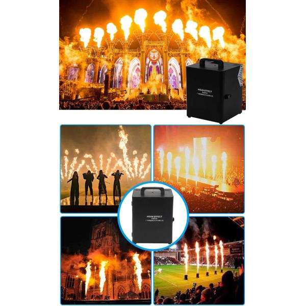 Двойной метатель машины влияний этапа пламени головы 200W DMX