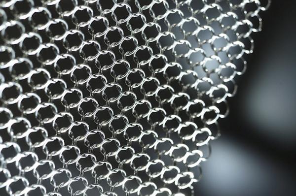 Mail Braided Metal Ring Stainless Steel Bead Chain Curtains Room Partition