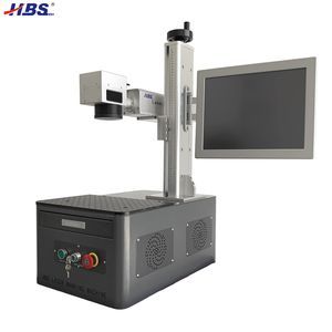 Monthly Deals 20W Desktop Fiber Laser Marking Machine /Laser Engraving Machine Raycus Laser Source for Metal