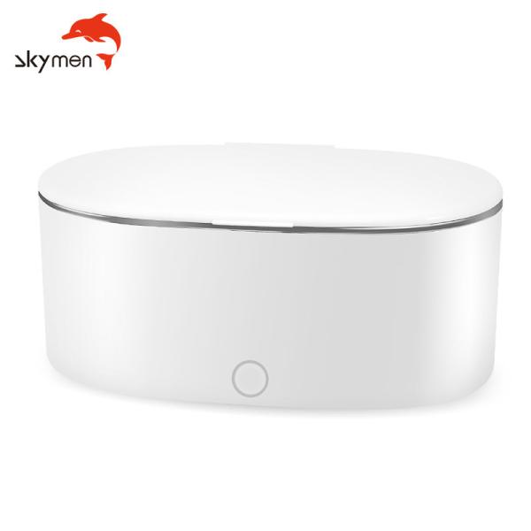 O líquido de limpeza ultrassônico portátil dos Skymen 500ml 18W USB para anéis dos monóculos da joia olha as colares dentais