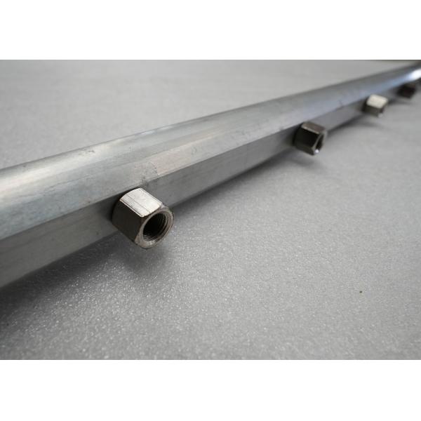 2.15m de aleación de aluminio media de alta presión de rociador de la barra de ensamblaje Fits Zoomlion 5180 barredora-lavadora