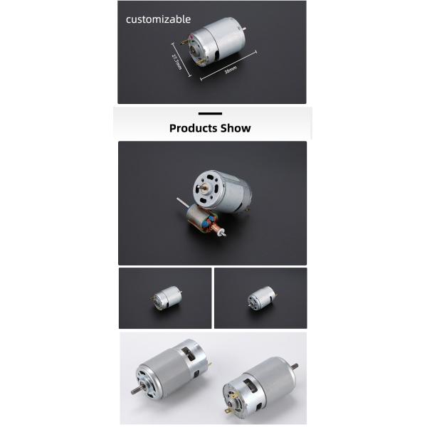 Планетарный мотор мотора 12V 24V щетки DC коробки передач микро- почищенный щеткой