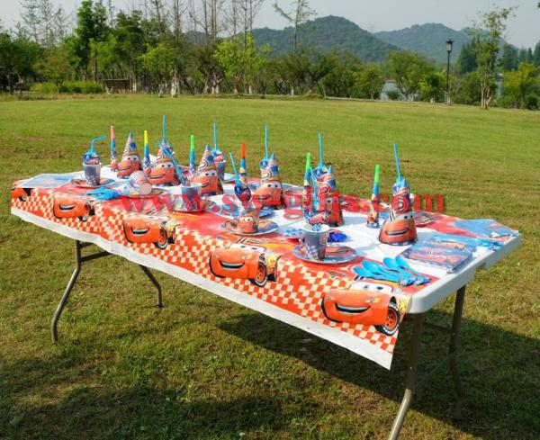 Cars theme Kids Birthday Party Decoration Set Party Supplies Baby Birthday Pack event party supplies