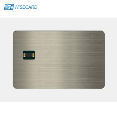 WCT Metal RFID NFC Chip Business Cards Customized Logo Fast Reading NFC Metal Card 144 Bytes